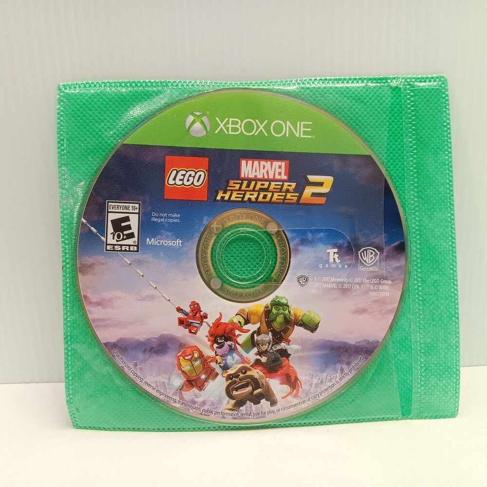 LEGO Marvel Super Heroes 2 Microsoft Xbox One DISC ONLY Works Good Condition
